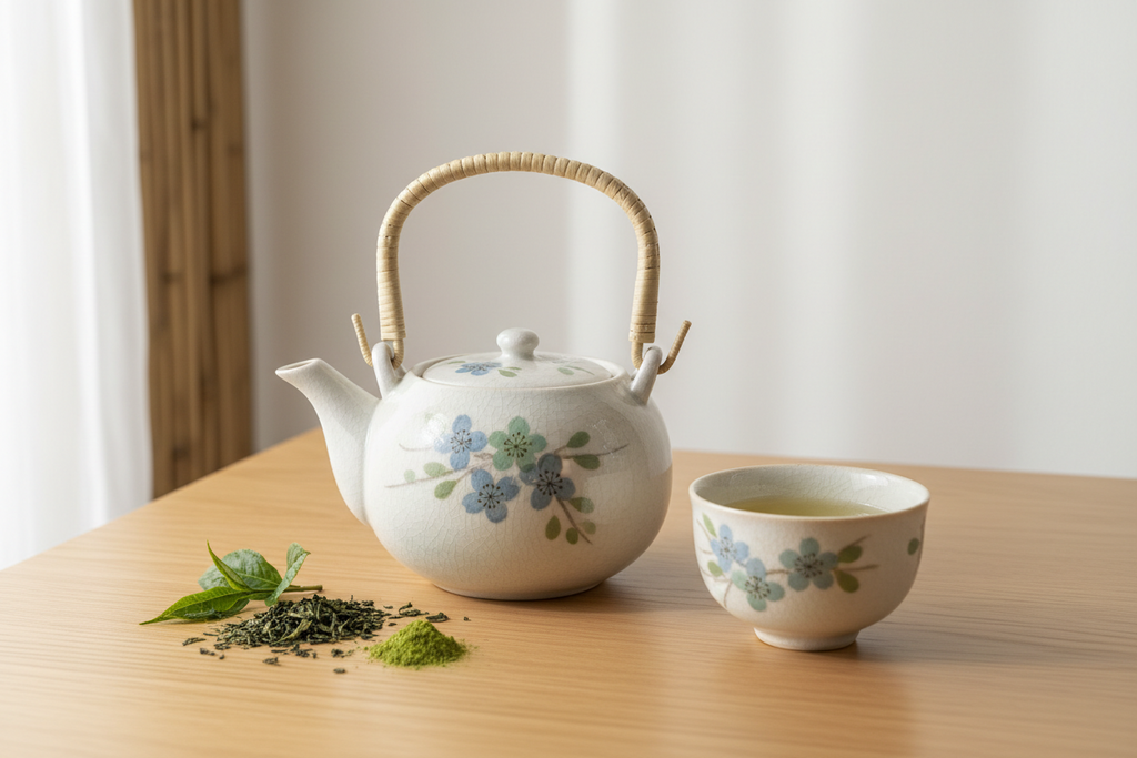 How to choose a Japanese teapot: kyusu, tetsubin or porcelain?