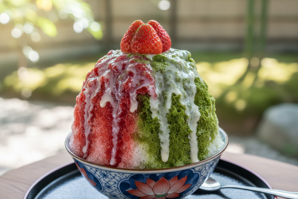 Kakigori: how to make Japanese shaved ice at home