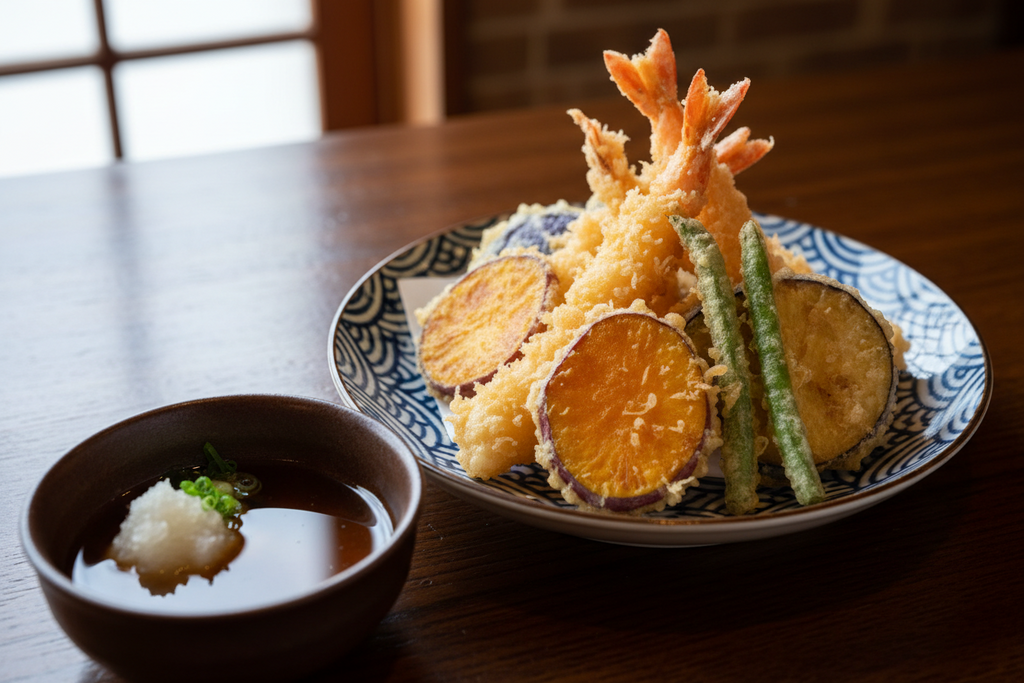 Japanese tempura: technique, batter and the best frying setup