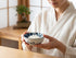 Yuzen bowls (set of 4) Chawanmushi
