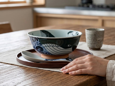Kujira ramen bowls ×4 Bowls