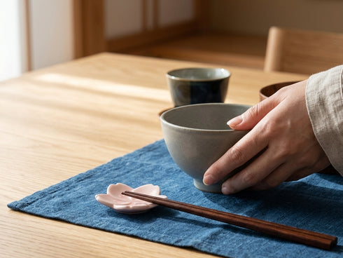 Sakura chopsticks rests Chopsticks