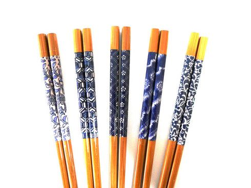 Aizome chopsticks set Chopsticks
