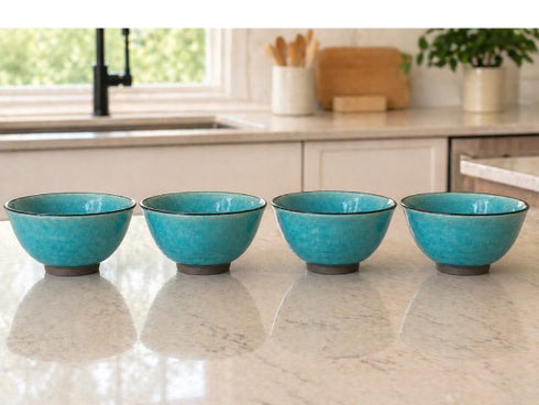Turquoise bowls gift set ×2 BOWL