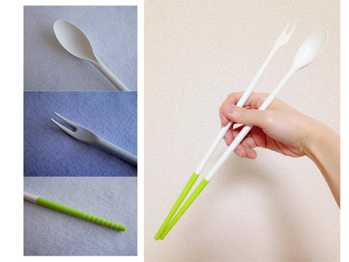 Cooking silicone chopsticks (3 in 1) Chopsticks