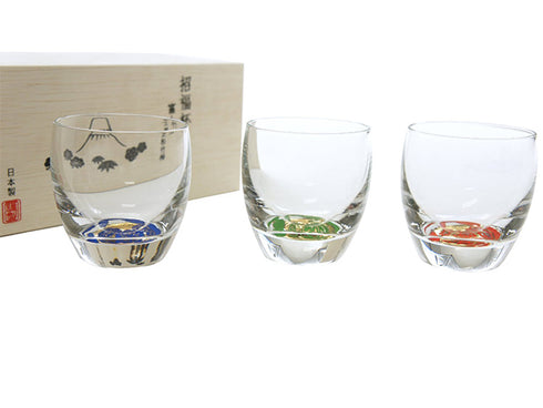 Irofuji saké glasses Drinkware & glasses