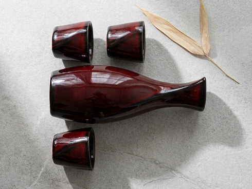 Urushi Saké service set Drinkware