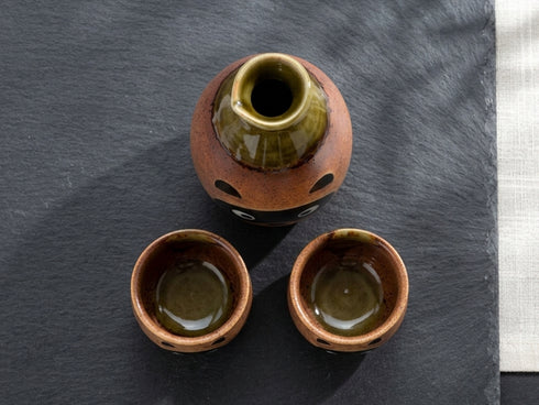 Tanuki Saké service set Drinkware