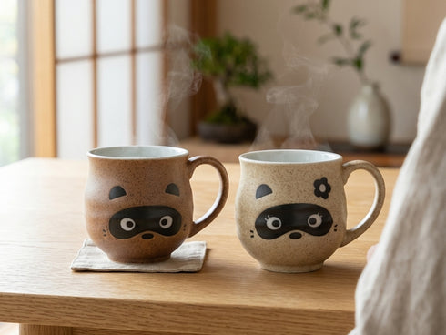 Tanuki mugs Drinkware