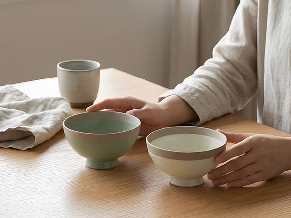 Arita rice bowls