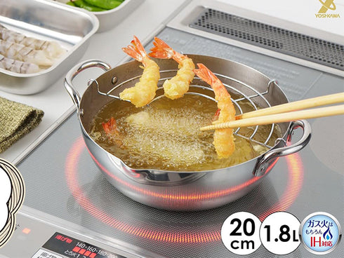 Tempura fryer pot