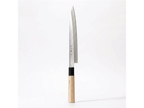 Toshu Saku yanagiba sashimi knife 240mm with magnolia wood handle