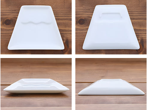 Mt Fuji sauce plates (set of 2)