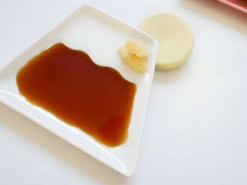 Mt Fuji sauce plates (set of 2)