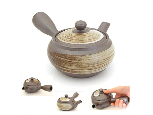 Hiragata banko kyusu Teapot and teaset