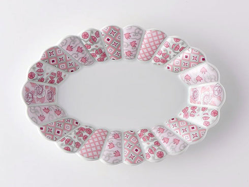 Hana Rikyu oval plates