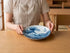 Hokusai Nami Fuji plates ×3 Plates