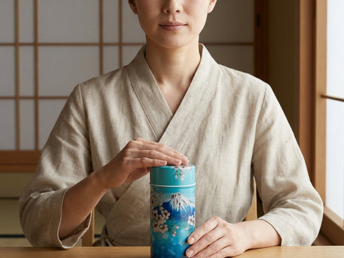 Tea canister Shibofuji Tea accessories