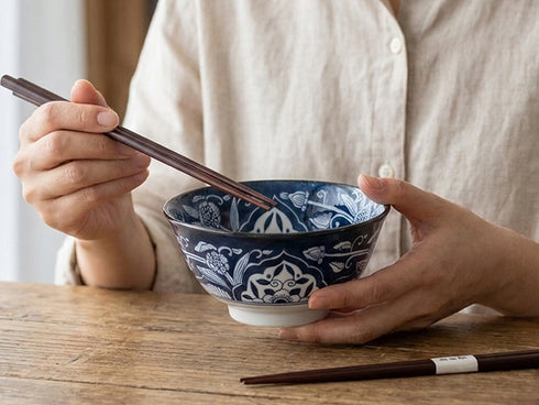 Kanagawa red rice bowls Bowls