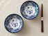 Kanagawa red rice bowls Bowls