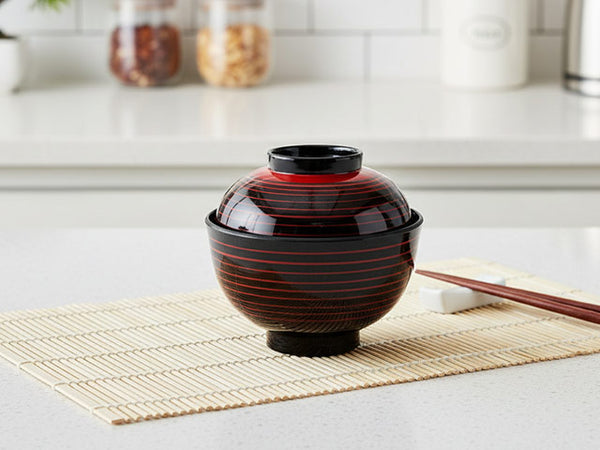 Miyako bowls with lids Γ4