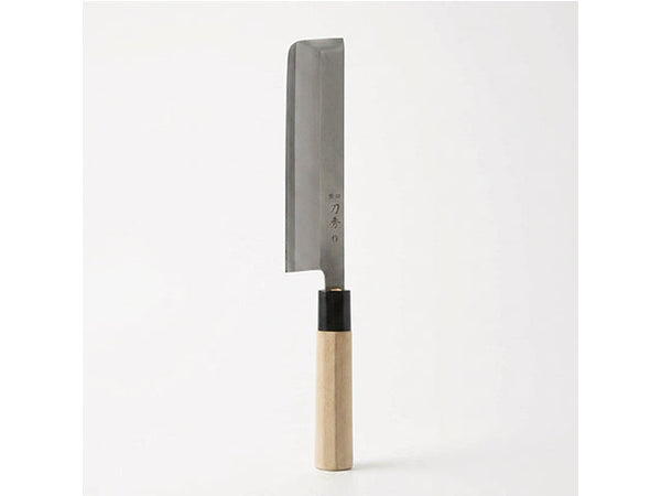 Toshu Saku usuba knife 180mm with square tip and magnolia handle