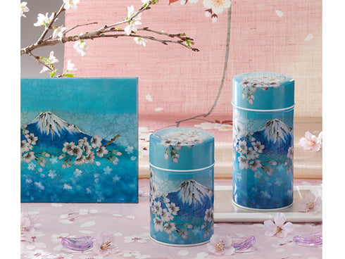 Tea canister Shibofuji Tea box