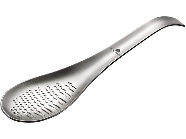 Grater spoon plate