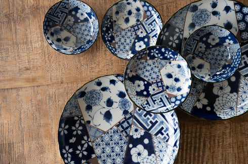 Yuzen plates (set of 2) plate