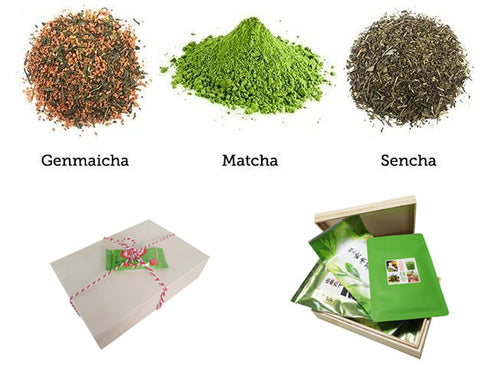 Green tea gift set tea & tea accessories