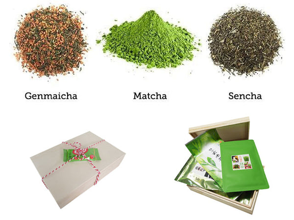 Green tea gift set tea & tea accessories