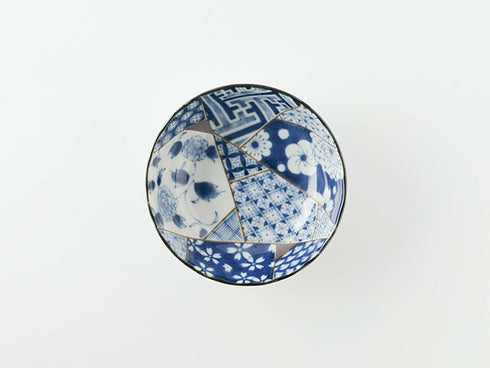 Yuzen bowls (set of 4) chawanmushi