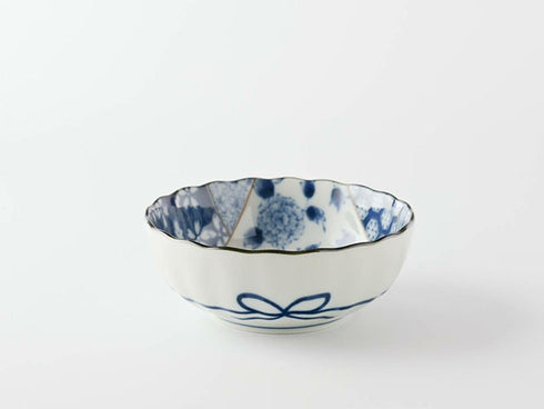 Yuzen bowls (set of 4) chawanmushi