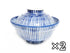 Shima Donburi bowls with lid BOWL