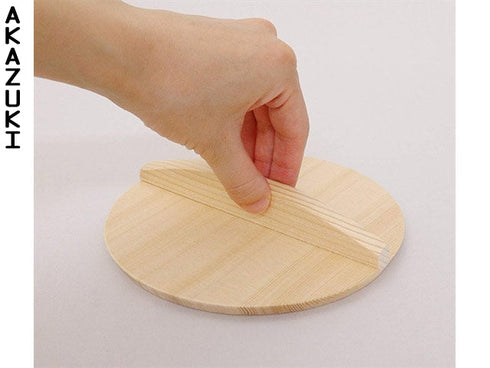 Otoshibuta wooden lid kitchenware