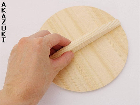 Otoshibuta wooden lid kitchenware