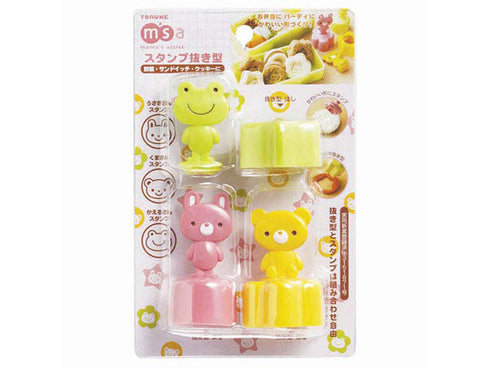 Bread Cutter Set "Animal Stamp" bento supplies