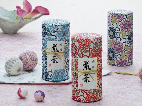 Botan tea canister Tea box