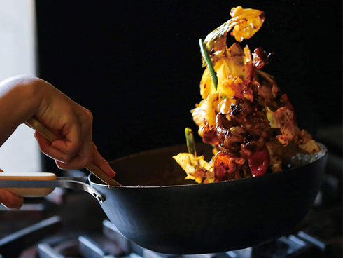 Tsubamesanjo Iron Wok Kitchenware