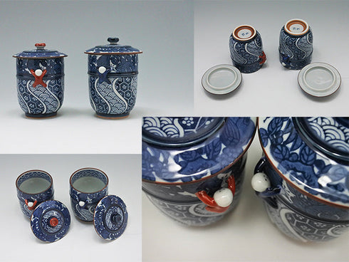 Kachou meoto tea cups set Tea cup