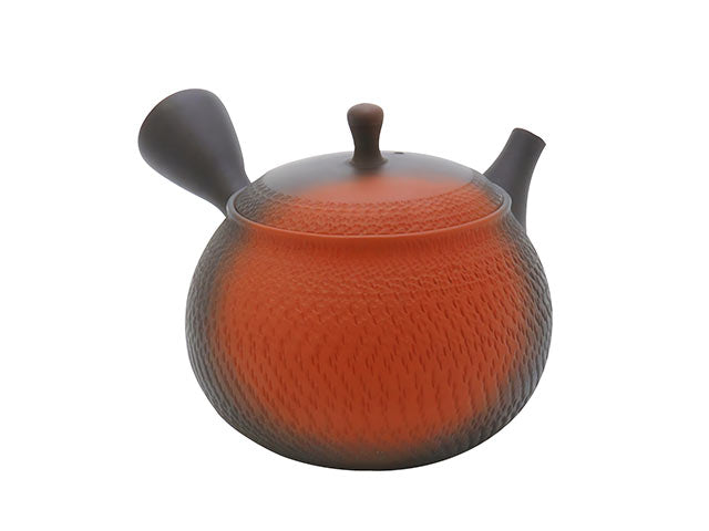 Gyoku Tokoname Teapot | Black Clay Kyusu Made in Japan | Japanese ...