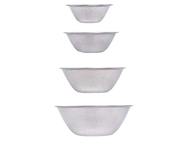 Sori Yanagi Colander | Stainless Steel Fine Mesh Made in Japan ...